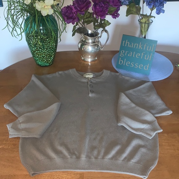 Eddie Bauer Other - Eddie Bauer Sz Large Sage Green Sweater
